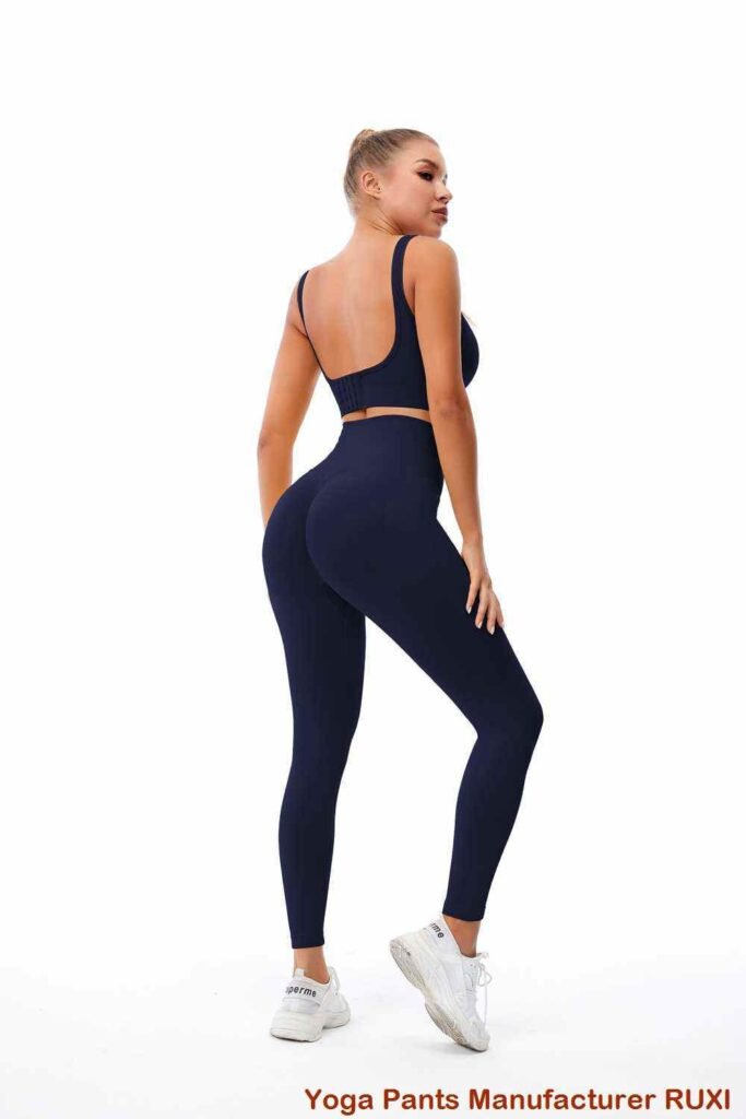 pantalon de yoga bleu RUXI km175