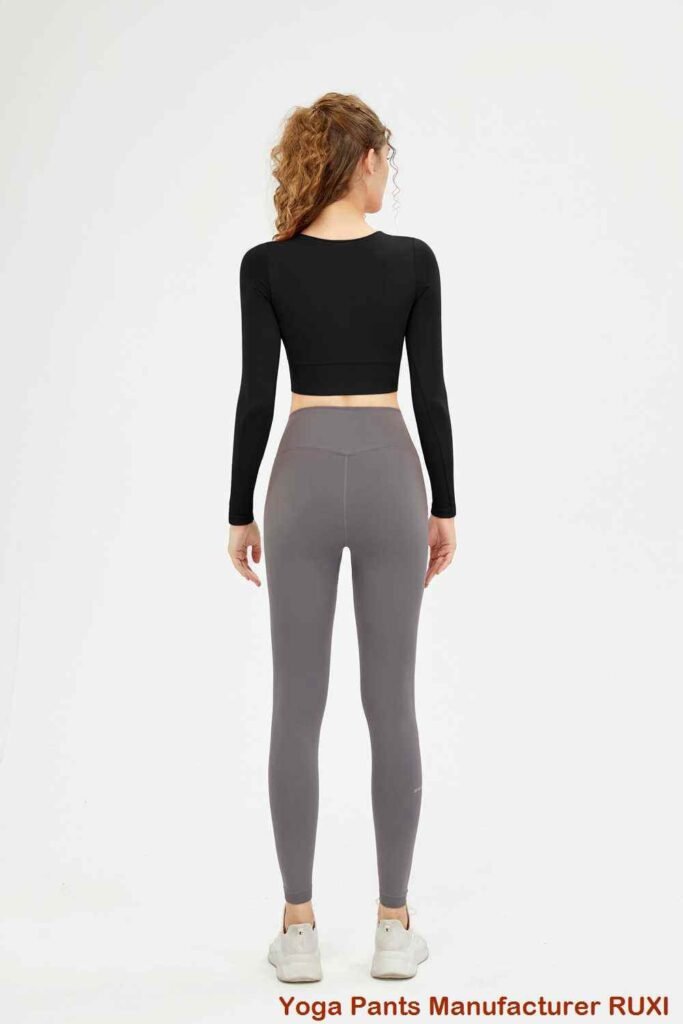 pantalon de yoga taille basse
