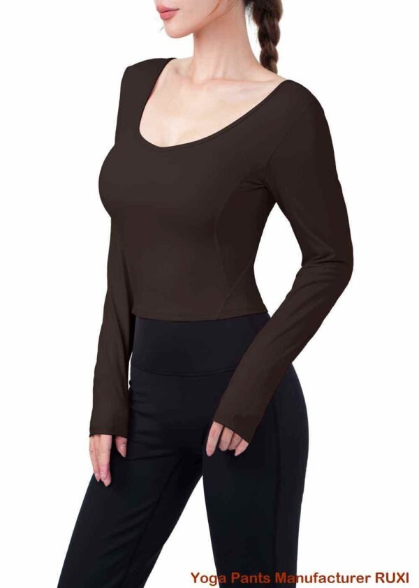 leggings à coutures en V RUXI