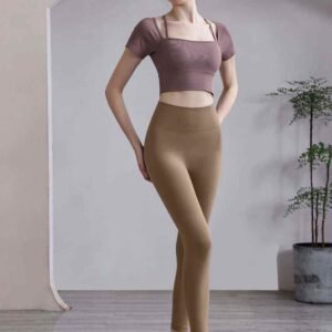 pantalon de sport à jambe droite