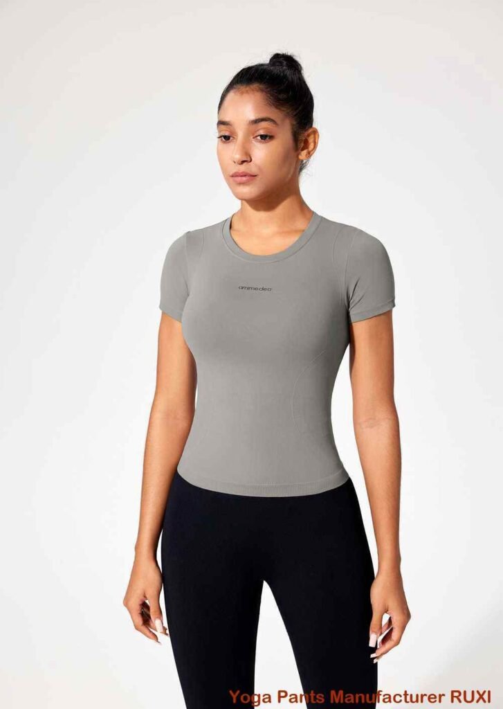 short de yoga froissé RUXI km3477