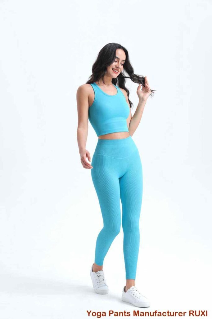 pantalon de yoga court pour femme