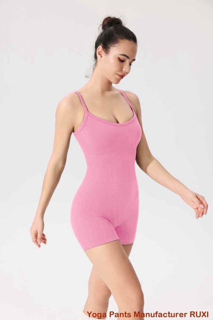 short de yoga en coton pour femme