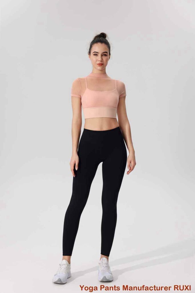 pantalon de yoga long bootcut