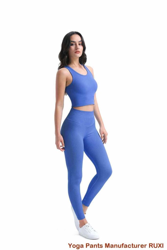 leggings évasés noirs RUXI km3626