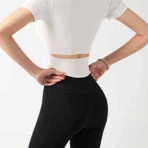 pantalon de yoga en cuir RUXI