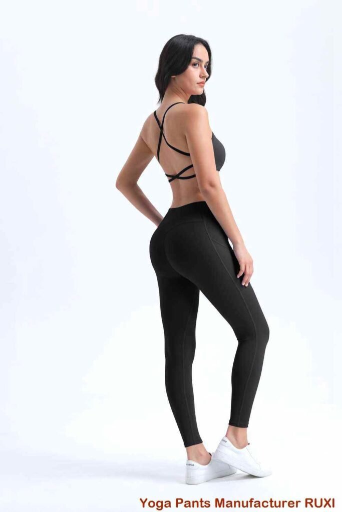 ensemble de yoga blanc RUXI km581